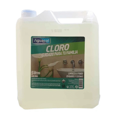 CLORO PISCINA BIDÓN 5 LT AGUACOL