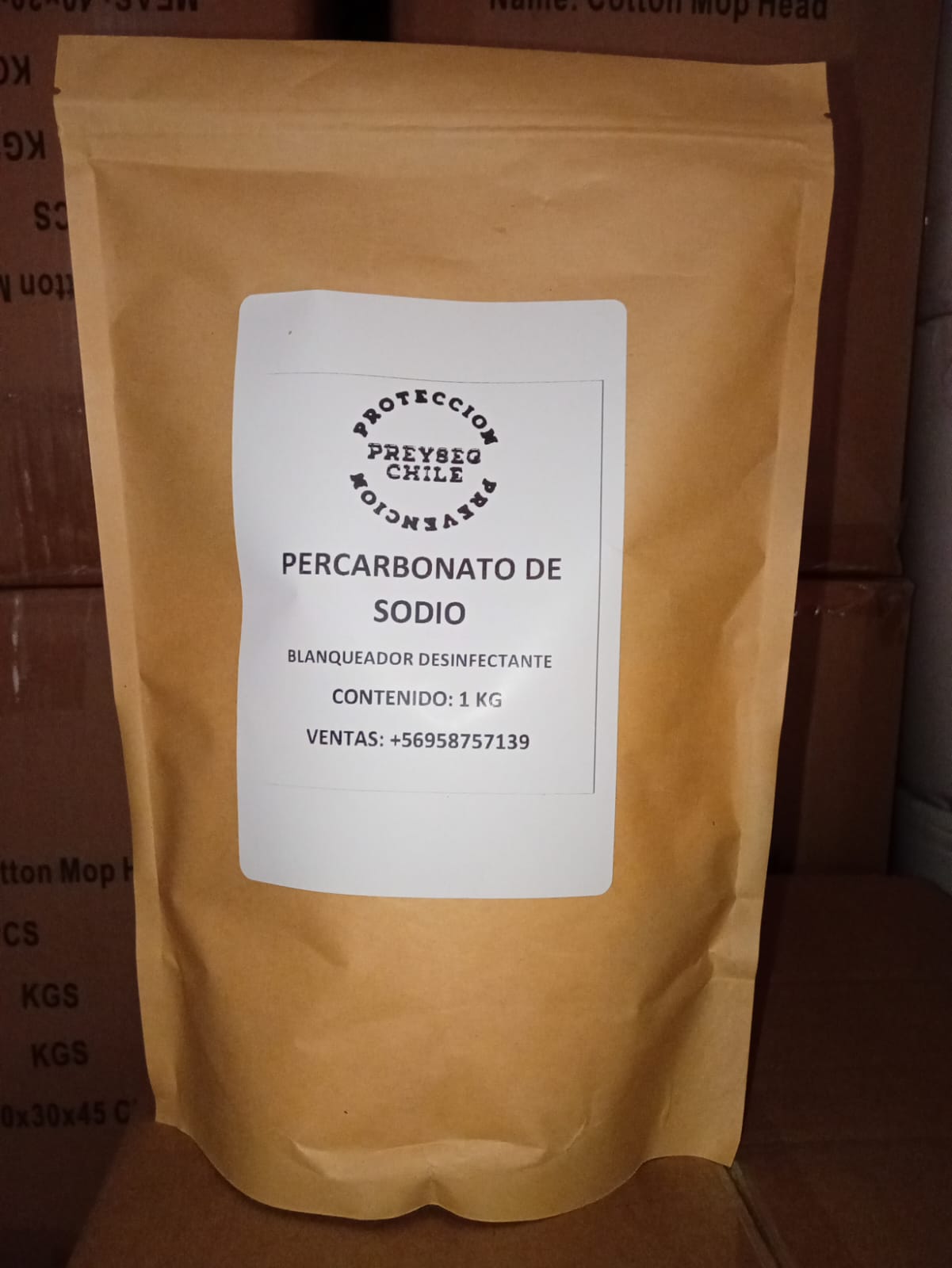 BLANQUEADOR PERCARBONATO DE SODIO INDUSTRIAL 1KG - Imagen 2