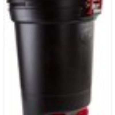 BASURERO CON TAPA Y RUEDAS 75 LITROS