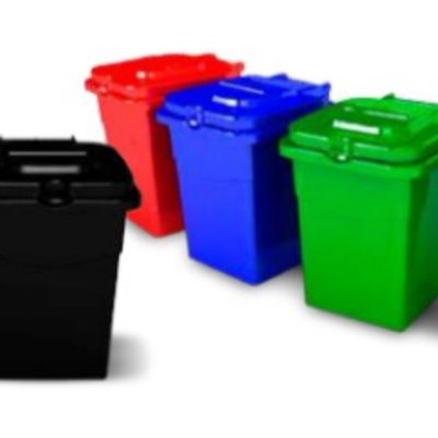 BASURERO CON TAPA FRANKFURT 50 LITROS