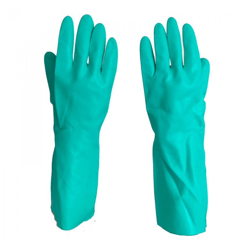 GUANTE NITRILO FLOCADO