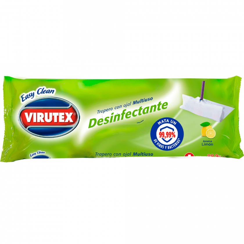 Trapero Húmedo Virutex Desinfectante Limón 40x60 cm - Imagen 2